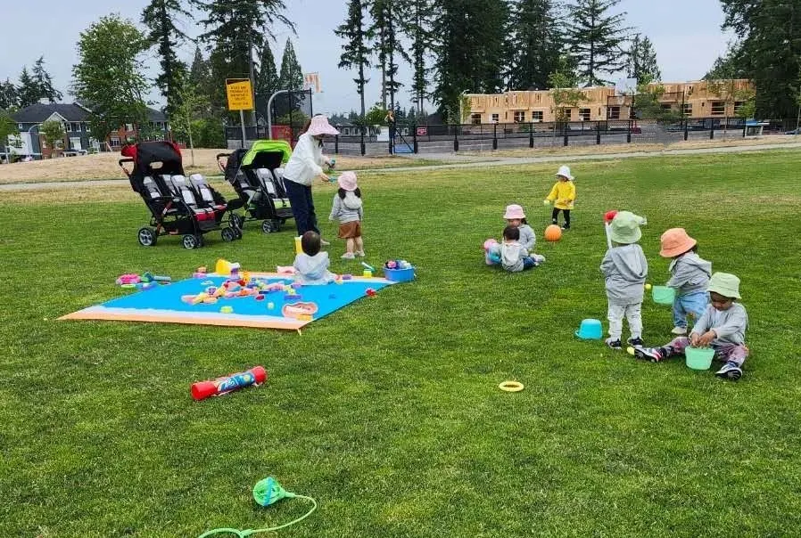 Little hands discovering and building every day